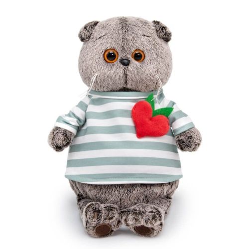 Басик с сердцем из фетра 25 см