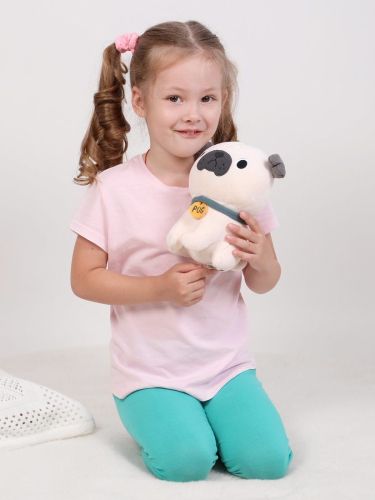 Мягкая игрушка Fluffy Family Мопс 20 см 682274 фото 5