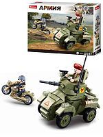 Конструктор Sluban: Вторая мировая война Армия UK Бронированная машина