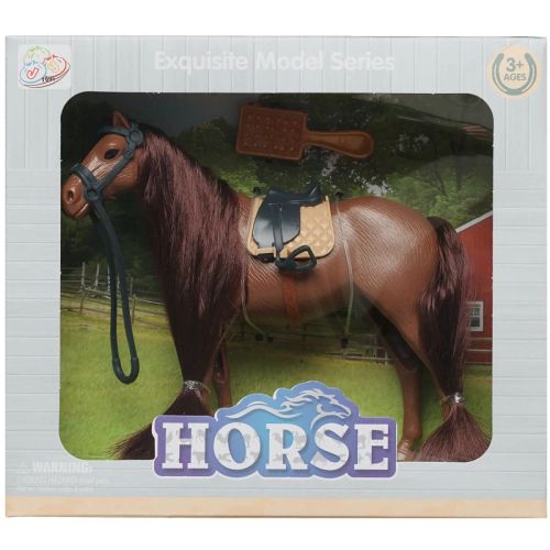 лошадка junfa в упряжи 2 вида 16,5 см фото 11 Лошадка Junfa в упряжи 2 вида 16,5 см фото 11