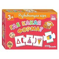 Развивающая игра Где какая форма?