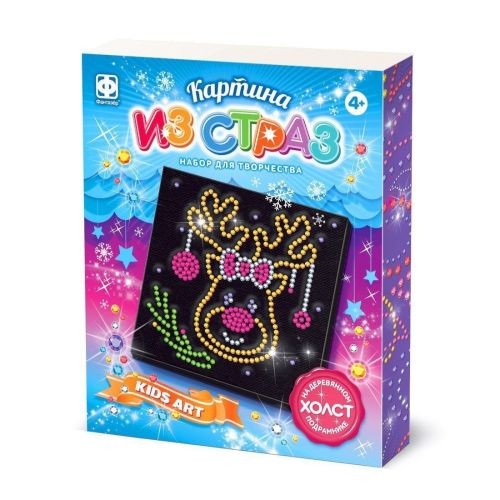 картина из страз олененок Картина из страз Олененок