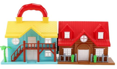 дом кукольный, с мебелью и человечками, складной фото 4 Дом кукольный, с мебелью и человечками, складной фото 4