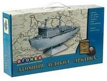 Сборная модель ОГОНЁК Атомный ледокол "Арктика" (С-288) 1:400