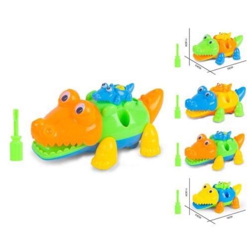 конструктор-скрутка крокодил, инструменты 2 шт, пакет Конструктор-скрутка Крокодил, инструменты 2 шт, пакет