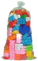 Конструктор "Великан" (162 эл. в мешке) 31,5х24х64 см