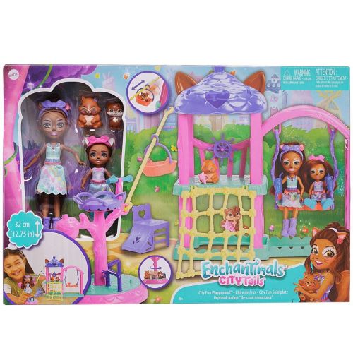 игровой набор mattel enchantimals детская площадка Игровой набор Mattel Enchantimals Детская площадка