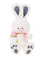 Зая с цветком 40см