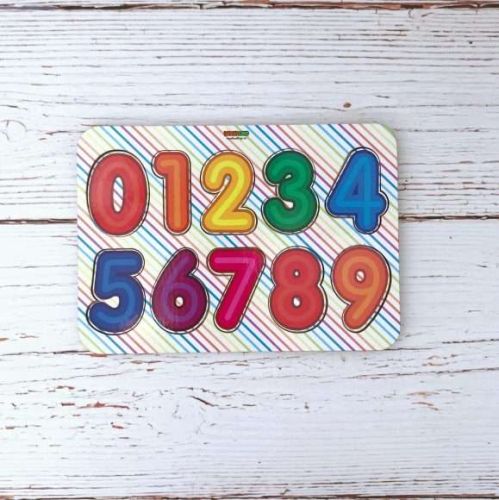 Вкладыш деревянный Изучаем цифры