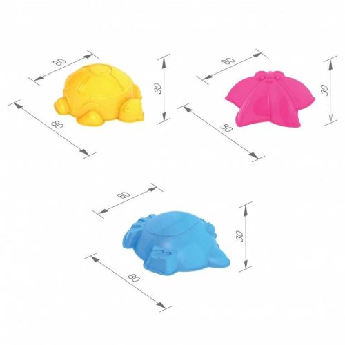 Набор игрушек в песочницу №33 Нордпласт в ассортименте 431733 фото 3