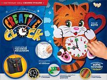Danko Toys Набор для творчества Creative clock Котенок (СС-01-01)