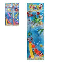 Игровой набор Рыбалка магн., 1 удочка + 3 фигурки в ассорт., блистер