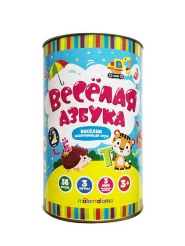 Игра развивающая. Веселая азбука. Набор фишек