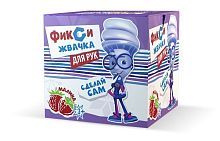 Набор для экспериментов Инновации для Детей Фикси-опыты. Жвачка для рук "Малина"