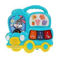 Игрушка э/ф "Машинка-пианино": свет, музыка, звуки, 2АА в компл.