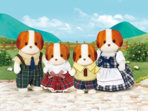 Набор фигурок Sylvanian Families Семья собачек 3139 фото 3
