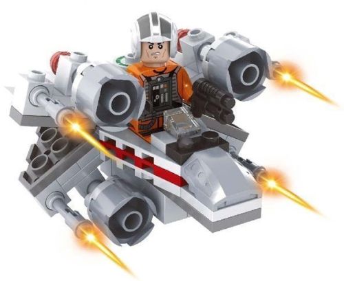 Констуктор AUSINI Космос Истребитель, 96 деталей, 25322 фото 2