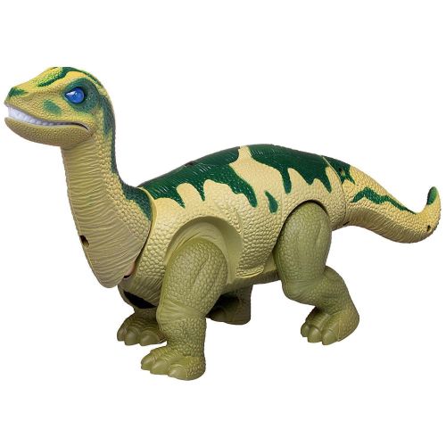 динозавр junfa апатозавр, электромеханический, откладывает яйца, свет, звук, зеленый фото 3 Динозавр Junfa Апатозавр, электромеханический, откладывает яйца, свет, звук, зеленый фото 3