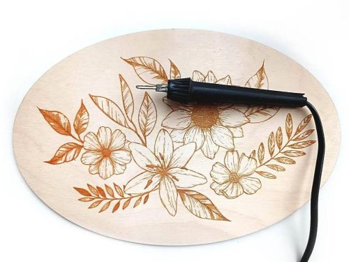 Дощечка для выжигания Десятое королевство Цветы фото 4