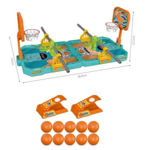 Настольная игра Junfa Баскетбол пальчиковый Меткий бросок фото 5