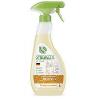 Средство чистящее SYNERGETIC для кухни Мандарин и лемонграсс биоразлагаемое, универсальное 500 мл
