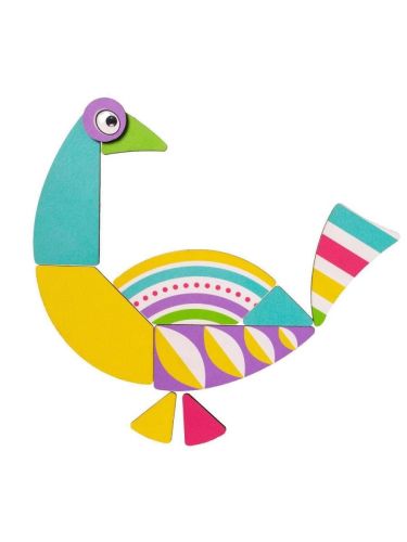 Головоломка пазл Woodlandtoys Любимые питомцы 12*12*2 см фото 3