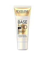 EVELINE BASE FULL HD Выравнивающе-матирующая база под макияж 3в1 30мл