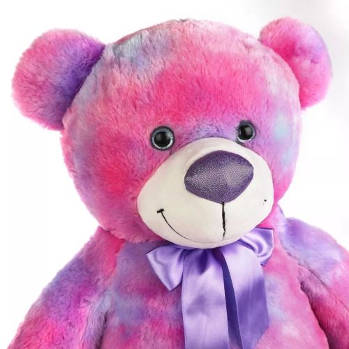 Большая мягкая игрушка Fluffy Family Мишка Радуга 50 см 681761 фото 3