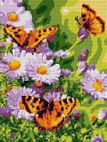 Алмазная мозаика 30 х 40 см Летнее настроение (полное заполнение)