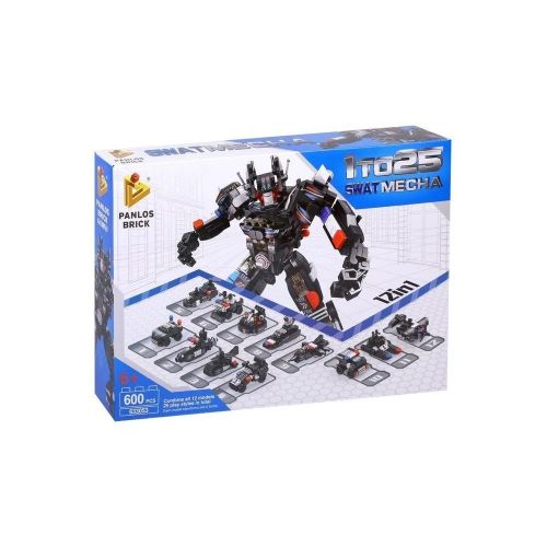 Конструктор Полицейский робот Swat Mecha 600 деталей 633053 фото 3