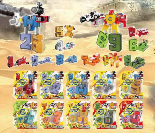 Робот-трансформер "Изучаем цифры" фото 2