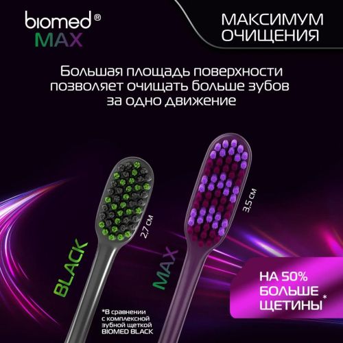 biomed зубная щетка max medium BIOMED Зубная щетка Max Medium