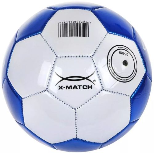 Мяч футбольный X-Match Russia размер 5 покрышка 1 слой 2,7 мм PVC металлик 56489 фото 2