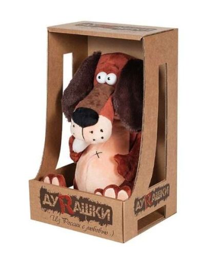 Мягкая Игрушка Пес & Kostochka в Коробке 25 см