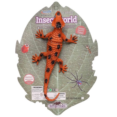 фигурка игровая junfa ящерица оранжевая с черными пятнами фото 5 Фигурка игровая Junfa Ящерица оранжевая с черными пятнами фото 5