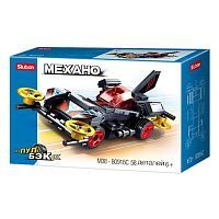 Конструктор серии Механо "Гоночная машина", инерц., 58 дет., кор.
