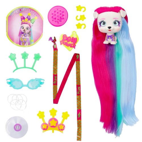 фигурка vip pets bow power модные щенки gwen Фигурка VIP PETS BOW POWER Модные щенки GWEN