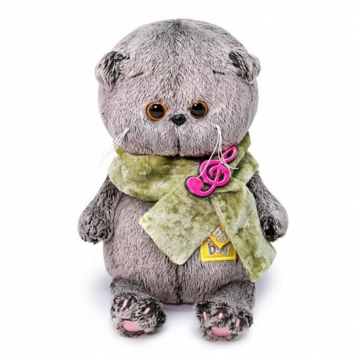 Басик BABY в бархатном кашне 20 см