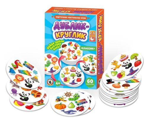 НИ Дублик-круглик Классик, 60 карточек