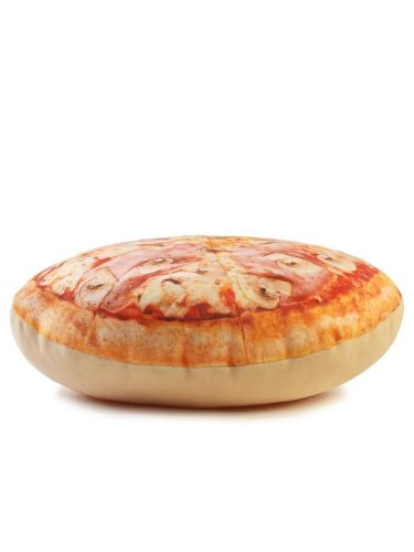 Мягкая игрушка СмолТойс Пицца круглая 35 см фото 5