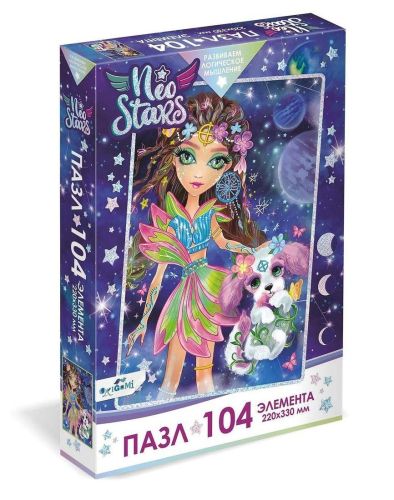 пазл 104эл neo stars. земля Пазл 104эл Neo Stars. Земля