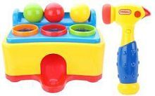 Меткий молоточек, 3 шара свет, звук, батар. АА*2шт. не входят в комп., в ассорт.