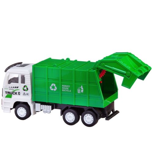 машинка abtoys спецтехника мусоровоз, инерционная 1:18 фото 2 Машинка Abtoys Спецтехника Мусоровоз, инерционная 1:18 фото 2