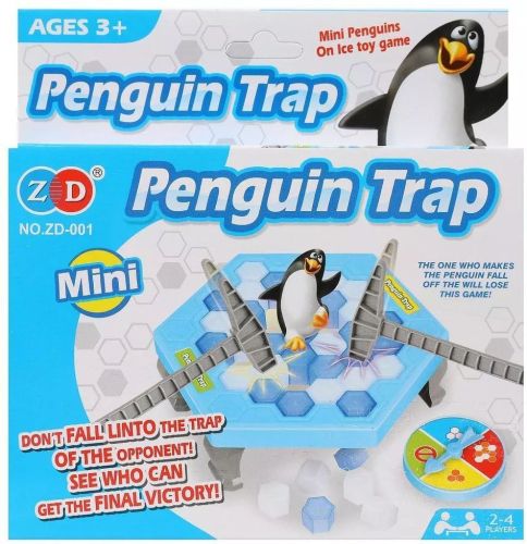 Настольная игра на ловкость Ловушка для пингвина 631224