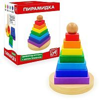Пирамидка Радуга Квадратики