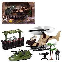Игровой набор Abtoys Боевая сила Военная техника с фигуркой и аксессуарами