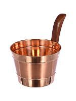 Банные штучки Бадья из меди 4 л