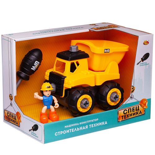 машинка-конструктор abtoys спецтехника собери сам самосвал фото 3 Машинка-конструктор ABtoys Спецтехника Собери сам Самосвал фото 3