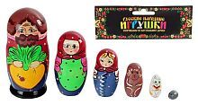 Матрешка Нескучные игры Репка, 6 кукол