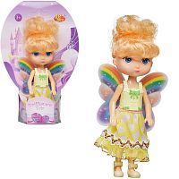 Кукла ABtoys Времена года Феечка 16,5 см в желтом платье